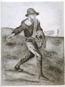 De zaaier (naar Millet)